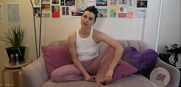  Reverse Casting Couch! Belle Erotic takes control and has her way with Laurel Serene!
